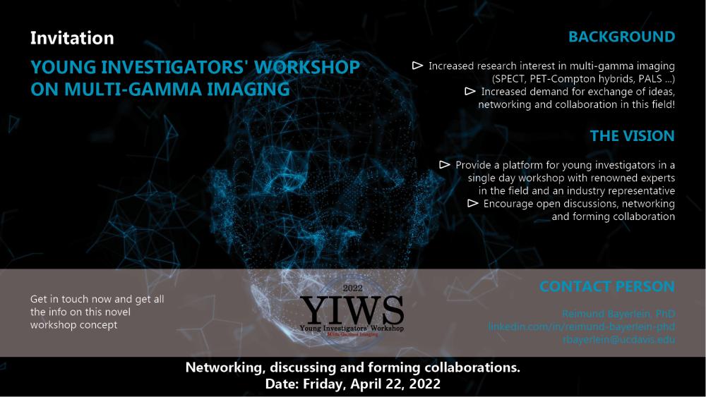 Young Investigators' Workshop on Multi-Gamma Imaging - Flyer
